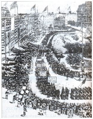 Cuộc biểu tình của công nhân Niu Oóc  năm 1862